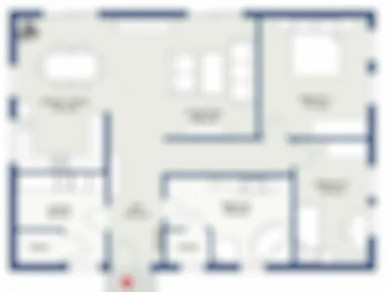 Merlin Ventana Baner 3 BHK Comfort Plan Layout